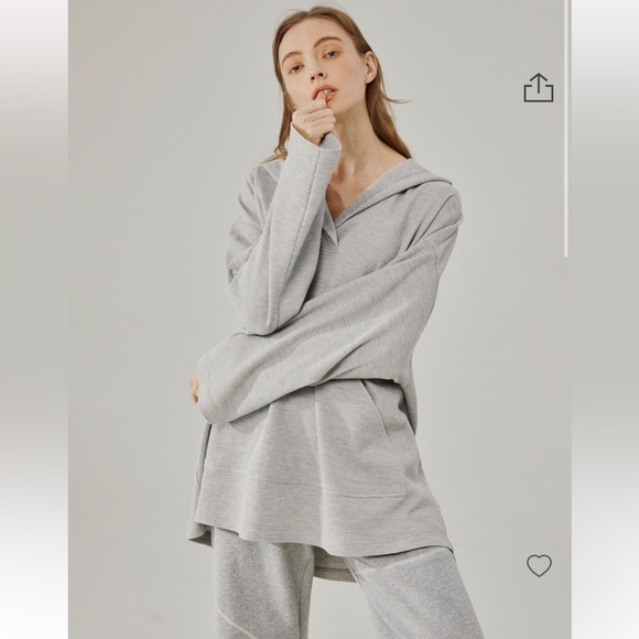 NAP Loungewear Baggy Textured Hoodie - Picture 2 of 12